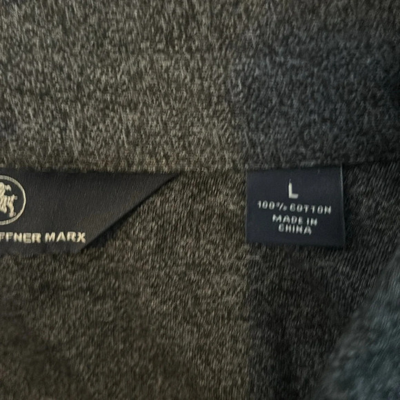 Hart Schaffner Marx men’s black short sleeve polo shirt size large - Picture 9 of 10